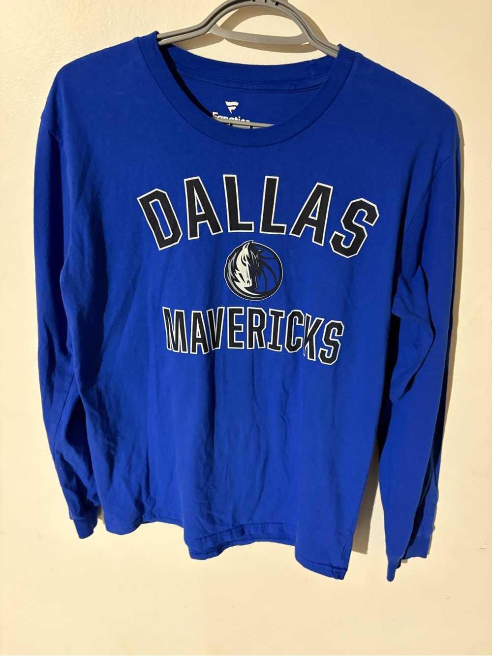 Fanatics Royal Blue Youth Long Sleeve Shirt